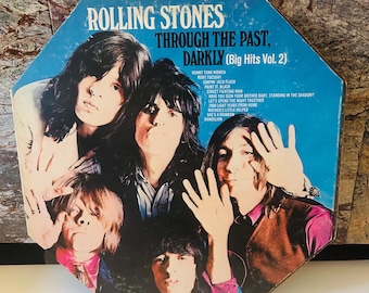 Rolling Stones 1969 LP NPS-3 Gatefold Vinyl Álbum Through the Past