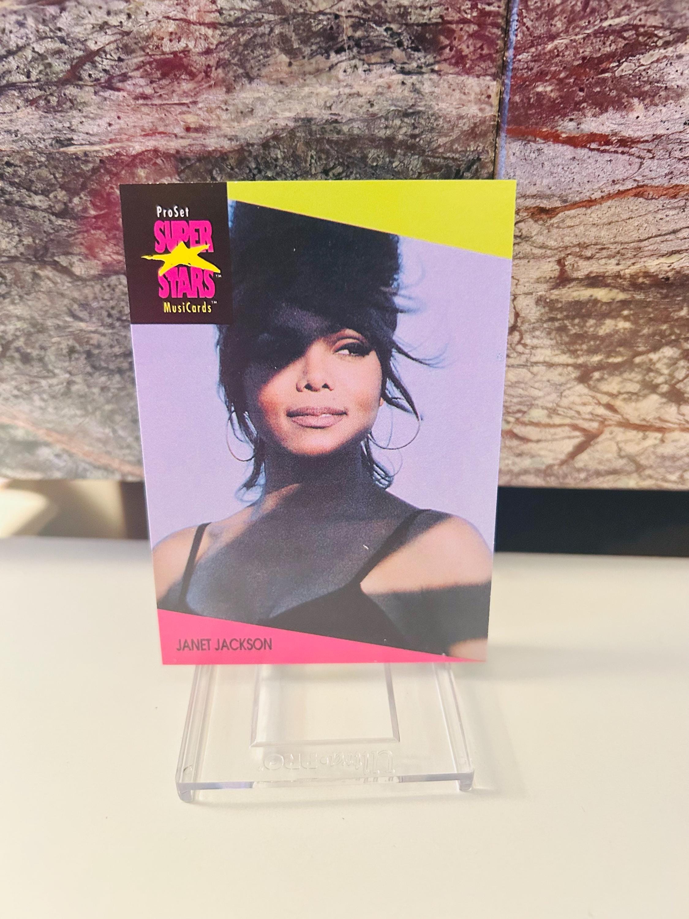 Janet Jackson 1991 Super Stars Trading Card #60 - Etsy