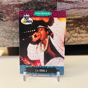 Yo MTV Raps Trading Cards, 1991 Unopened Packs, Hip Hop