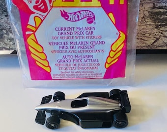 Juguete de la Cajita Feliz de Hot Wheels, McLaren Grand Prix de 1999