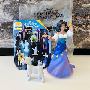 Esmeralda with Djali Hunchback of Notre Dame Toy (1996)