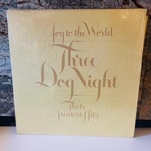 Three Dog Night 1980 LP Vinyl Joy to the World Album