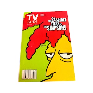 Sideshow Bob The Simpsons Collector&#39;s Cover TV Guide (2000)