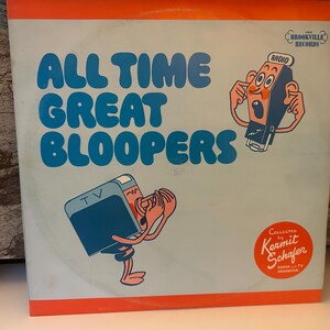All Time Great Bloopers Vinyl Doppel-LP aus dem Jahr 1977