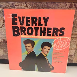 Everly Brothers 1984 Double Vinyl 24 Original Classics LP Album