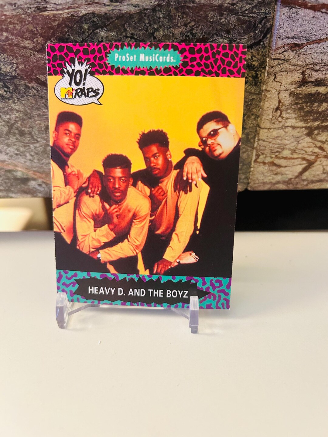 OITOMA【GOODS+Music Card】 Heavy D and the Boyz #39 Yo! MTV Raps 1991 Trading Card - Etsy