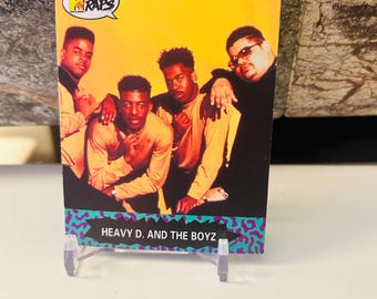 Heavy D and the Boyz #39 Yo! MTV Raps 1991 Trading Card - Etsy