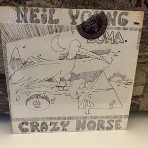 Neil Young 1975 Zuma LP, Vinyl LP Record