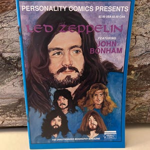 Rock n&#39; Roll Comic Nr. 3, Led Zeppelin mit John Bonham
