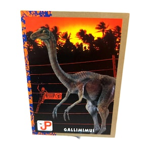 Jurassic Park #6 Trading Card (1993)