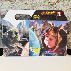 Star Wars KFC Happy Meal 1999 Box, Party Favor Box