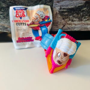 Commando Cuffs Burger King Kids Club 1990 Toy