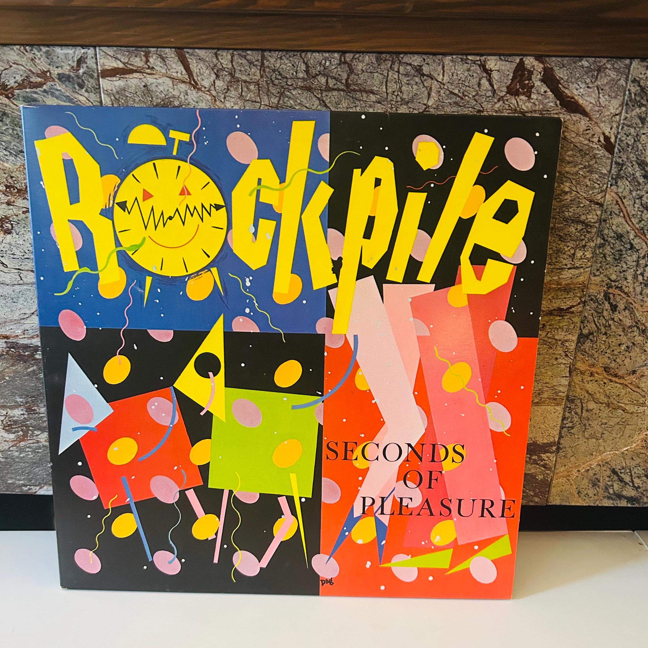 Rockpile 1980 LP Gatefold Vinyl Seconds of Pleasure Album - Etsy