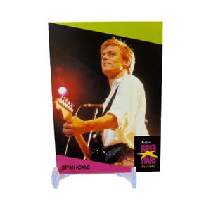 Bryan Adams 1991 Trading Card #4