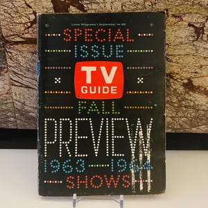 1963 bis 1964 Zeigt Sonderausgabe TV Guide