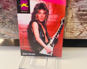Randy Rhoads 1991 Super Stars Trading Card #226