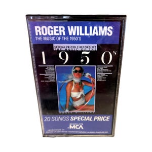 Roger Williams 1983 Cassette Music of the 1950s