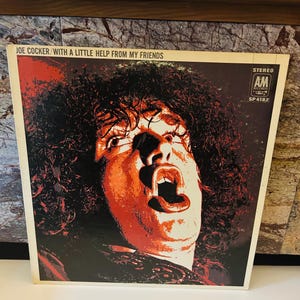 Joe Cocker 1969 Vinyl With a Little Help From My Friends LP Album