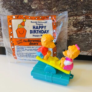 Berenstain Bears Toy 1994 Happy Birthday Train Collection