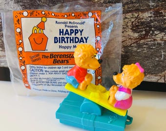 Berenstain Bears Toy 1994 Happy Birthday Train Collection