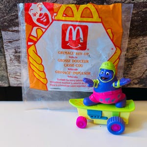 Grimace Rev-up 1994 McDonald&#39;s Toy