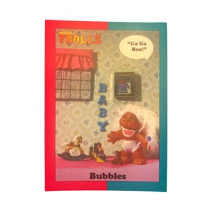 Norfin Troll #25 Bubbles Trading Card (1992)