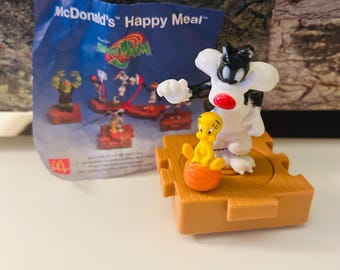 Vintage 1996 Warner Brothers Looney Tunes SPACE JAM Sylvester the