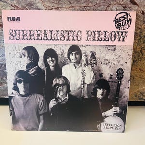 Jefferson Airplane 1967 LP Vinyl Surrealist Pillow Album