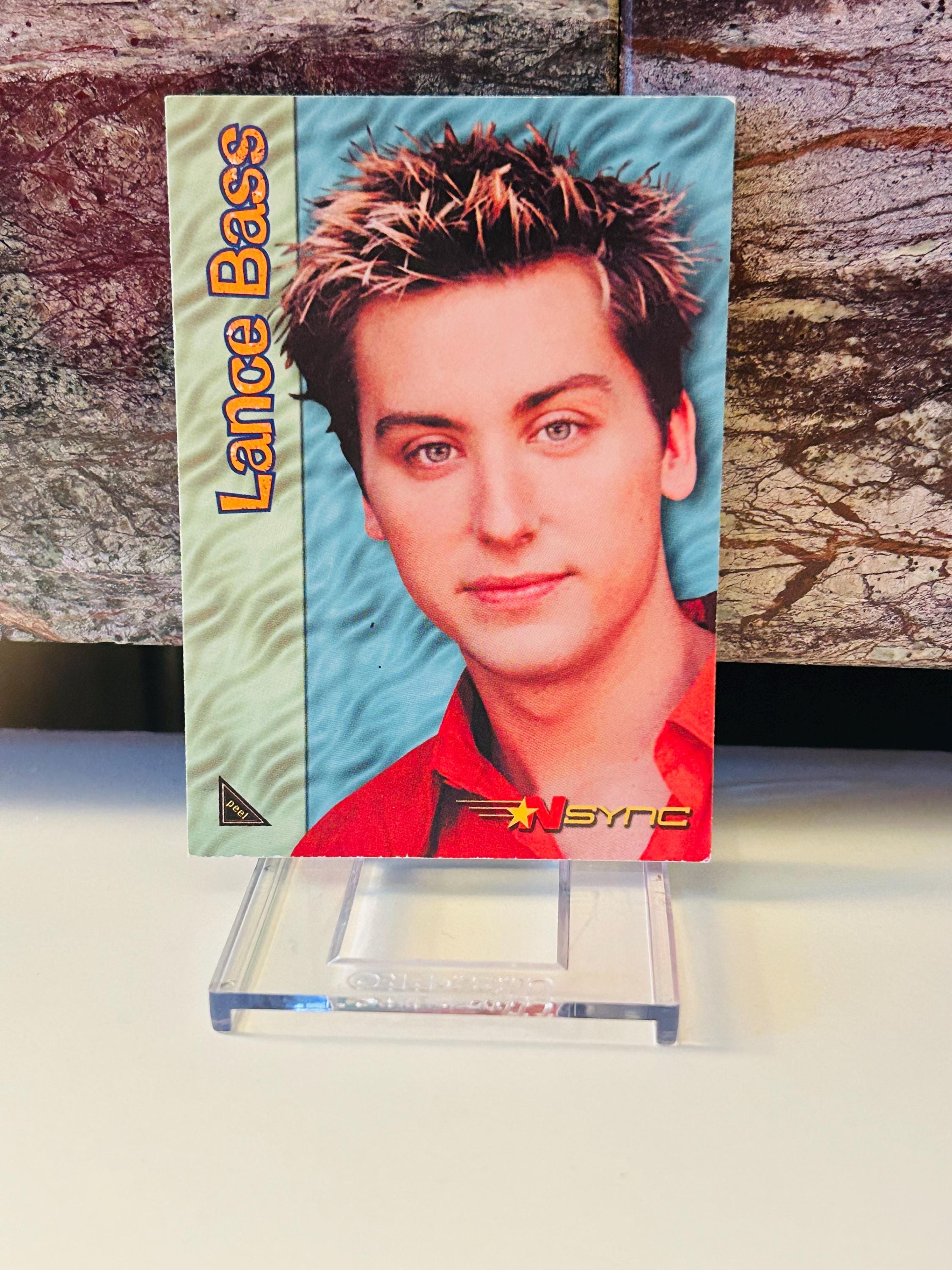 Lance Bass Sticker NSYNC Trading Card #6 - Etsy
