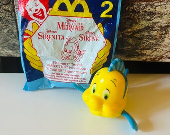 Flounder 1996 Little Mermaid Toy