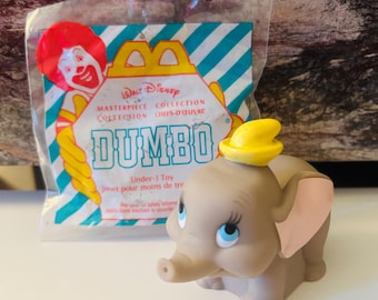 Juguete de la Cajita Feliz de la Colección Obra Maestra de Dumbo de 1995