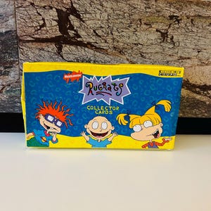 Rugrats 1997 Empty Keepsake Display Vintage Storage Box, Birthday Display