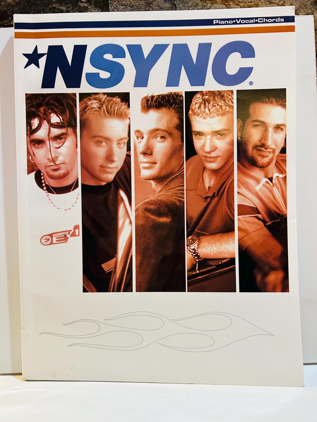Libro de partituras de acordes vocales y piano de NSYNC, 1998, 9x12 ...