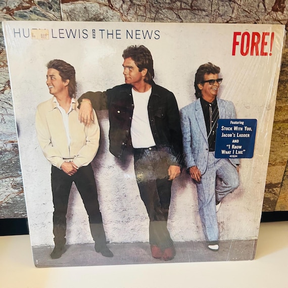 Huey Lewis & the News 1986 LP Vinyl Fore! Album - Etsy