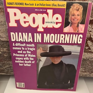People Weekly Princess Diana Magazine April 1992