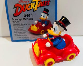 【セット】2004年製 ドナルドダック フィギュア ディズニー ビンテージ 1991年製ヴィンテージ ディズニー ダックテイルズ フィギュア
