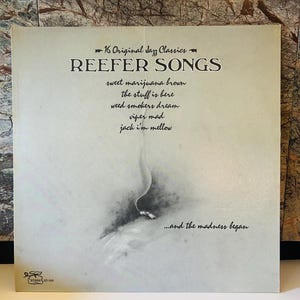Reefer Songs 1976 LP Album with Various Artists