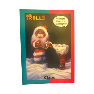 Norfin Troll #24 Claus Trading Card (1992)