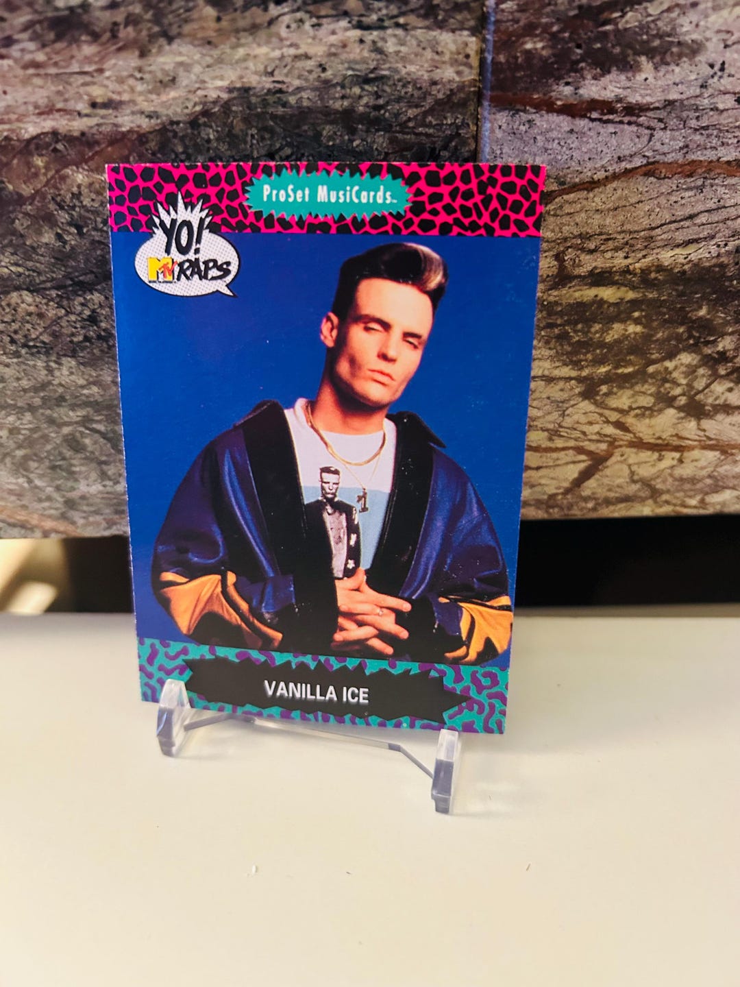 Vanilla Ice #86 Yo! MTV Raps 1991 Trading Card - Etsy