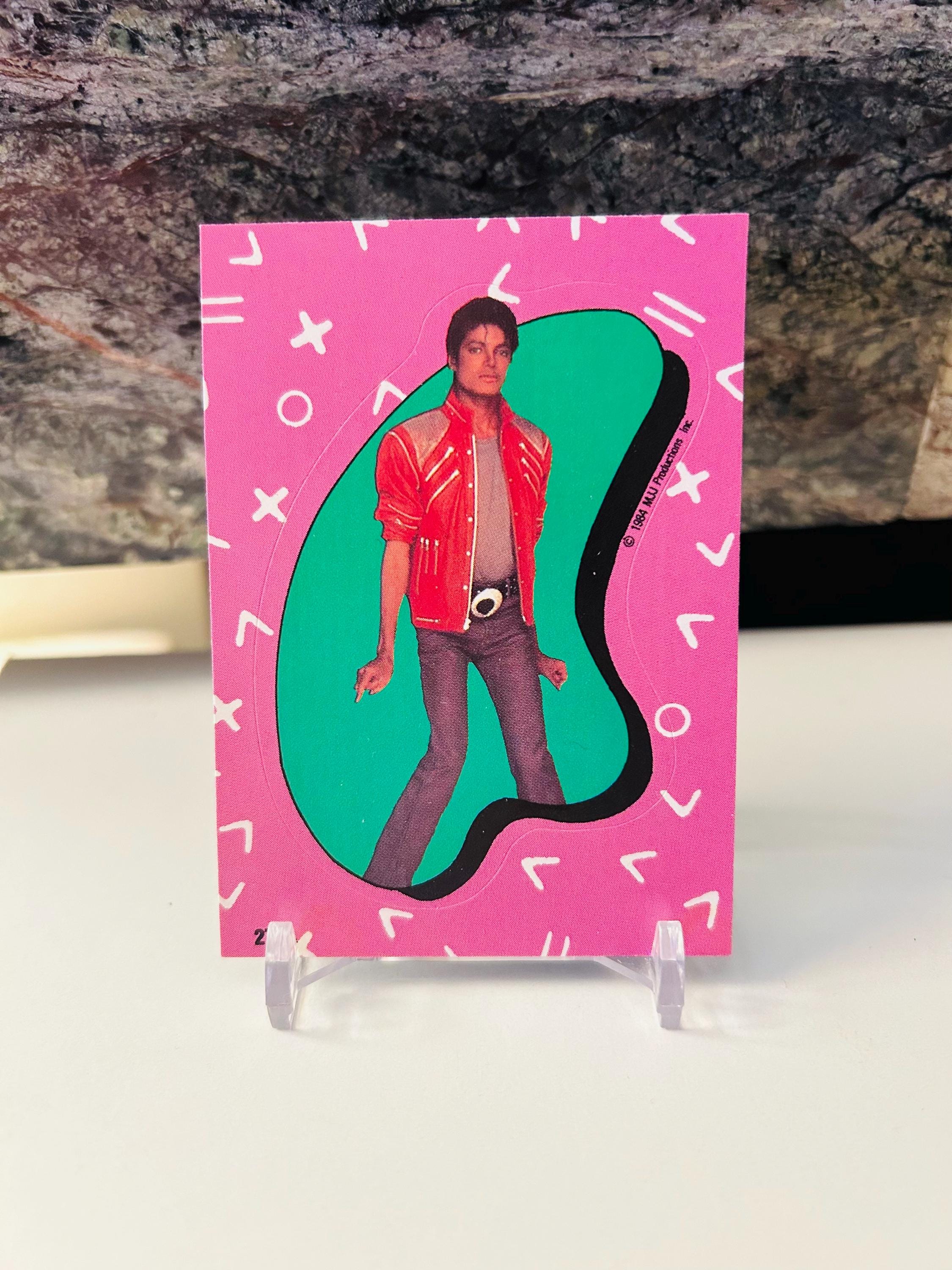Michael Jackson #27 Sticker Trading Card (1984) - Etsy