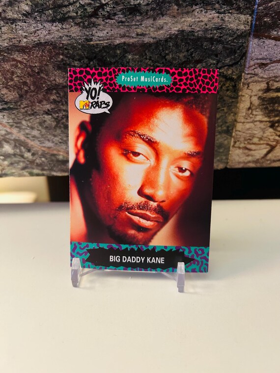 Big Daddy Kane #7 Yo! MTV Raps 1991 Trading Card - Etsy
