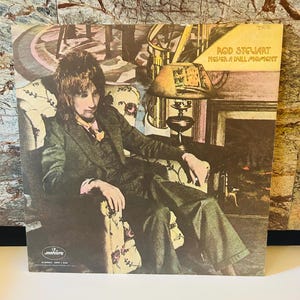 Rod Stewart 1972 LP Vinyl Never a Dull Moment Album