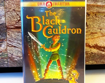 Black Cauldron VHS Gold Collection Disney Gold