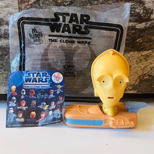 Star Wars C-3PO Clone Wars Happy Meal Toy