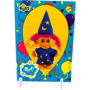 Wizard Russ Troll Sticker (1992)