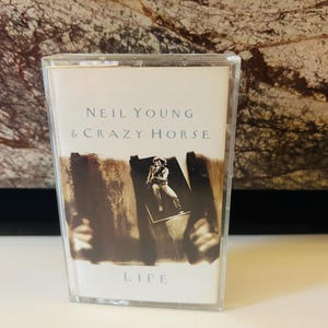 Neil Young & Crazy Horse 1987 Cassette Life Album