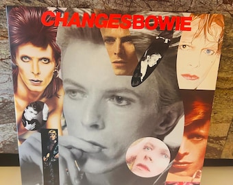 David Bowie 1990 Vinilo Doble LP Cambios Álbum Bowie