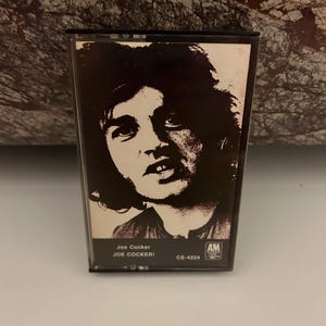 Joe Cocker Vintage Cassette Tape