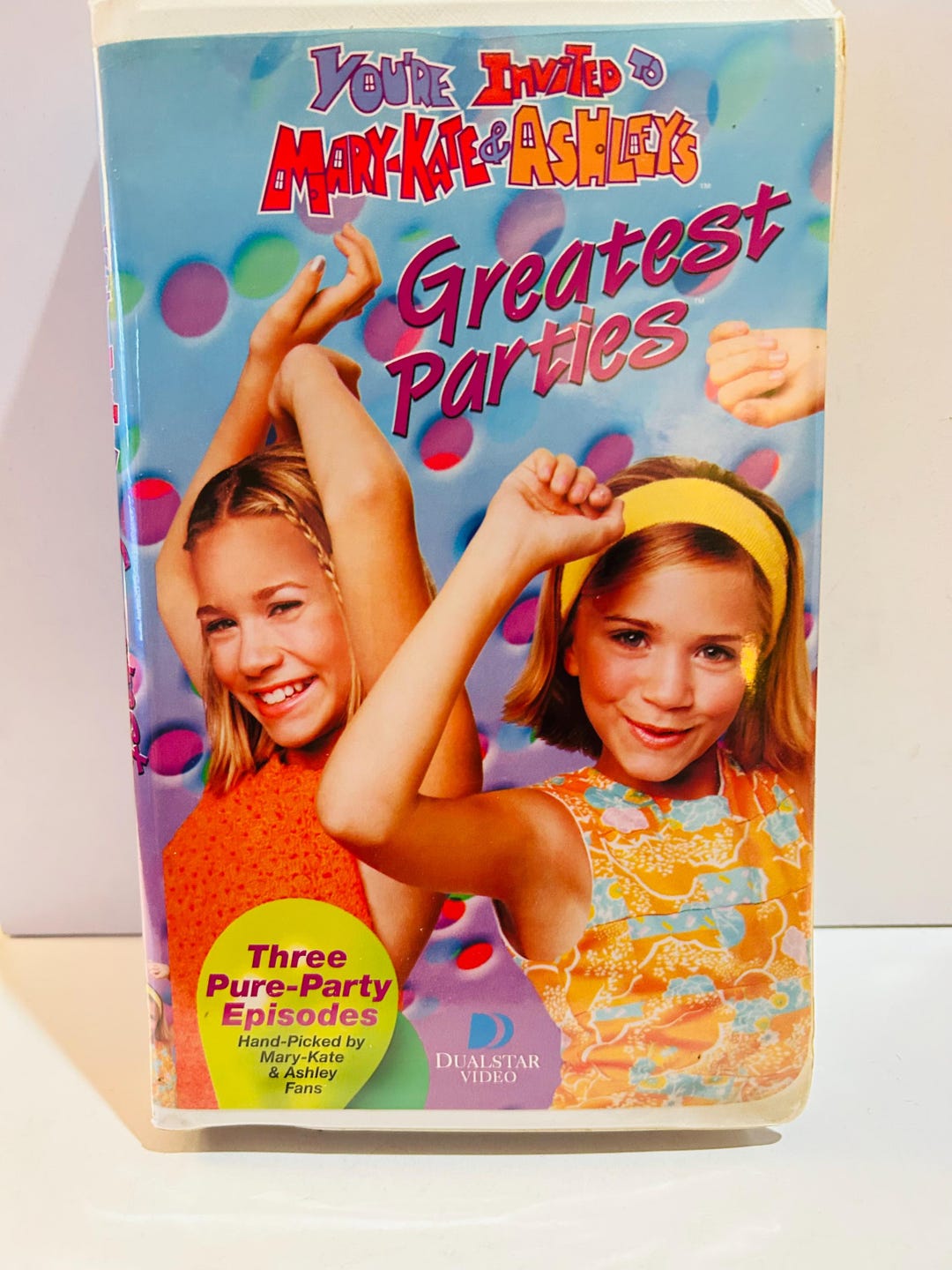 Mary Kate and Ashley VHS Greatest Parties (1997) Clamshell VHS - Etsy