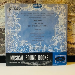 Ouvertüre zu Wilhelm Tell Rossini 10 inch Vinyl Musikbuch 2018 Schallplatte